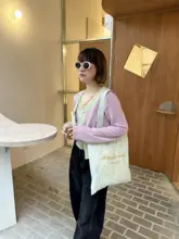 BLEU et ROSE 花柄デザインのオリジナルコットンキャンバストートバッグ【春夏用・大容量・旅行用・収納バッグ】