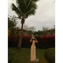 フィットのワイドパンツ【フリルデザイン・夏用・ウエストゴム】