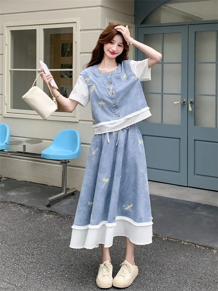 6月後半に着る服はどう選ぶ？新中式デザインのシャツとスカートが解決する季節の悩み