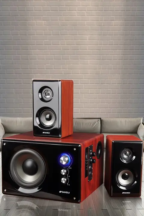 Bluetoothカラオケスピーカー【家庭用・デスクトップ・サブウーファー・テレビ接続可能】