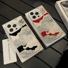 中国風デザインのスマートフォンケース【防衝撃・適用モデル多数】