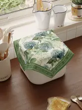 清新デザインの防塵カバー【ミニマリスト・花柄・電子レンジ・オーブン・炊飯器用】