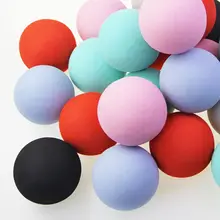 63/65mm ゴルフ練習用インドアボール【EVA素材・発泡球・カラーボール・おもちゃ用】