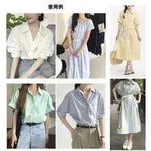 高密度平織りポリエステルコットンシフォン生地のロリータワンピース【手作り・しわになりにくい】