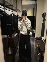 デザイン性豊かなブラックトレーニングパンツ【秋用・フィット・ストレートレッグ・カジュアル】