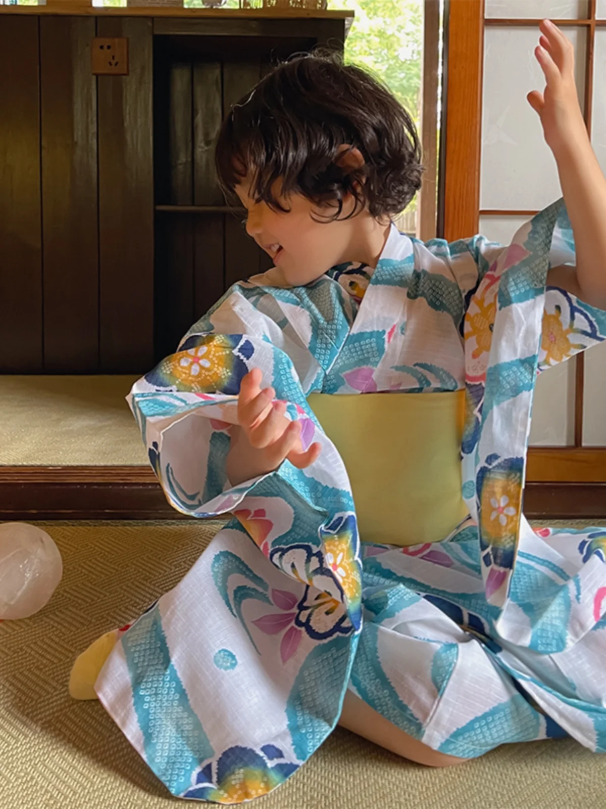 keiko 子供 が 夏に愛する浴衣は、どんなもの？