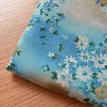 四色和風小花柄シフォン生地【ワンピース・ロングスカート・DIY用スカーフカーディガン】