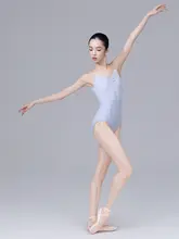 MooleDance シンプルなデザインの女性用キャミソール体操服【ダンス・練習用・スリム効果】