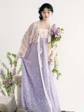 美しい刺繍の春夏用漢服【法門寺スタイル・改良型・日常使用可】