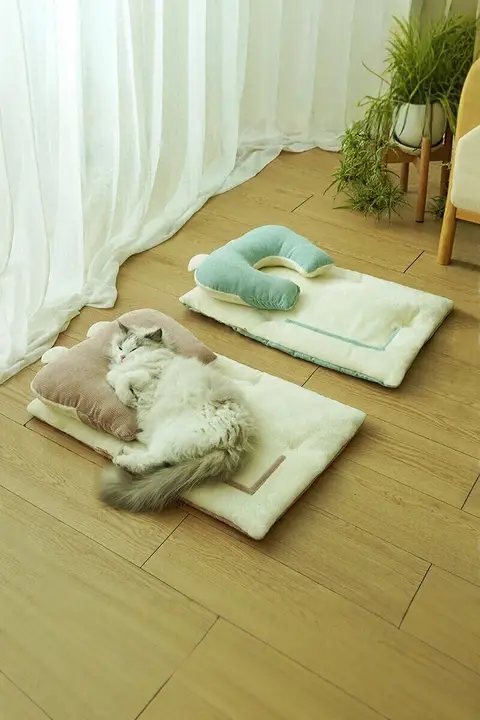ペット用保温マット【猫・小型犬用・四季適用・ソファマット・寝床】
