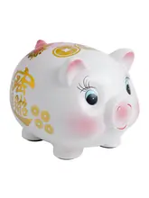 可愛らしい豚の貯金箱【貯蓄専用・男女兼用・子供向け】