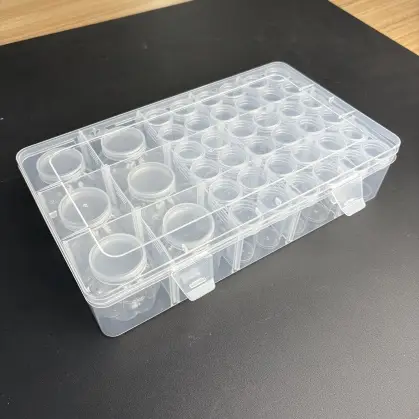 南瓜型収納ボックス【プラスチック製・ガラス製・丸型・小物整理用】