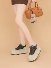 厚底カジュアルシューズ【加絨・保温・レトロスタイル・快適】