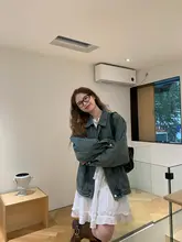 ウォッシュ加工デニムジャケット【春秋用・ゆったりフィット・アメリカンヴィンテージ】