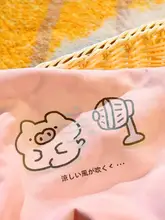 夏の雰囲気を演出！ピンクのカートゥーンTシャツ【短袖】