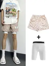 アメリカンショートパンツ 夏用 膝丈 スポーツ 速乾