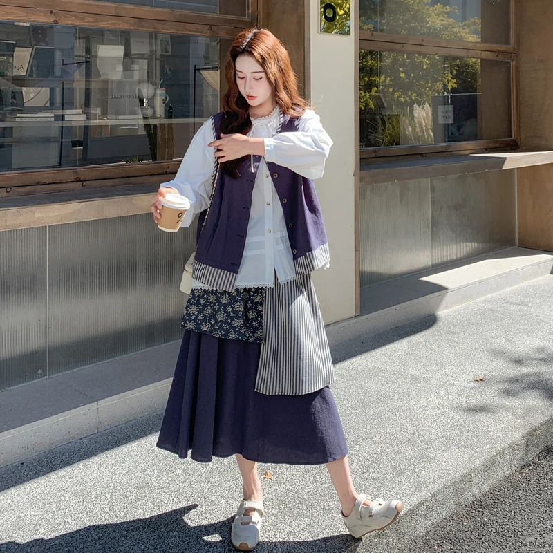 30代女性が今、選ぶべき秋の雰囲気を楽しむ春のスカート3点セットは？