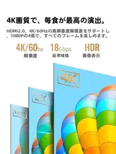 Micro HDMI HDMI 変換ケーブル 高画質 小型 カメラ パ ソコン ノートPC 接続用