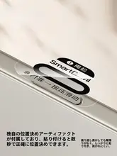 SmartDevil iPhone用 ガラス製 カメラボタン保護フィルム【側面保護・敏感タッチ】