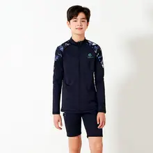 子供用 男の子水着【長袖・紫外線対策・速乾・スイミング用】（セットアップ対応）