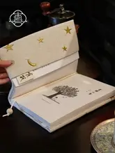刺繍デザインのA5/A6手帳【布製・手作りノート・日記用】