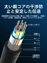 USB3.0外付けハードディスクデータケーブル【電源供給・パソコン接続用・互換性シームレス】