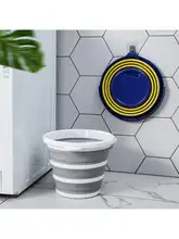 携帯型折りたたみシリコン水桶【車載用・アウトドア・旅行・釣り・家庭用】