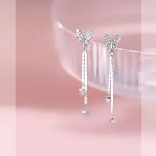 S925純銀製フリンジピアス【軽やかなデザイン・高級感・ファッション性】