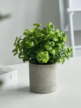 フェイクフラワー 鉢植え インテリア 装飾 プラスチック