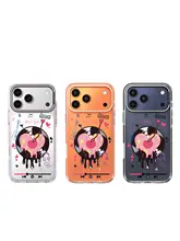 スマホケース iPhone対応 レコード盤 デザイン スタンド機能 MagSafe対応 クリア 耐衝撃 上品 おしゃれ 「FUNNYRICH」