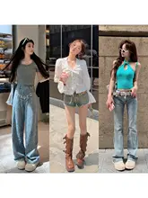 スタイルアップ！デニムパンツ【フィット感抜群・おしゃれなシルエット】