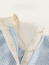 女の子用 夏用ノースリーブワンピース【チェック柄・フリル付き・おしゃれなデザイン】（セットアップ対応）