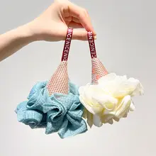 アイスクリームバスボール【女の子向け・かわいいデザイン・泡立ち良好・ボディタオル兼用】