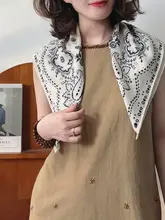 秋冬に最適なシルクウールスカーフ【ナチュラルホワイト・多用途・レディース】