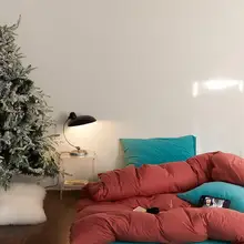 クリスマスの願い超柔らかいニットコットン四季のカラー感天竺コットンベッドリネン（セットアップ対応）