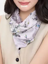 シンプルで万能なスカーフ【日常使い・通勤用】