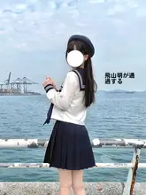 JK制服スカート【基本款・夏用・半袖・百褶裙・学院風】（セットアップ対応）
