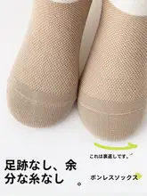 ミドルソックス キッズ ボーイズ 綿100% メッシュ 通気性 縫い目なし 抗菌 キャラクター柄 春夏