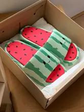 かわいいスイカデザインの防滑バスサンダル【極上の柔らかさ・女性用】