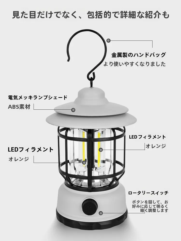 キャンプ道具を節約調達｜実際に使ってみた結果　充電式ライトの使い勝手とコストパフォーマンス