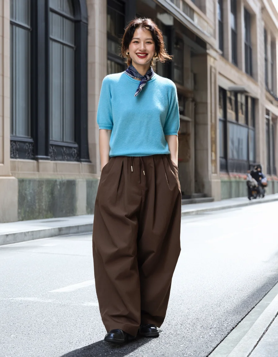 大人可愛い服 40代コーデの完全ガイド｜色・シルエット・着こなしのバランス