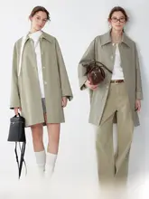 レトロチェック柄ABリバーシブルコート【ロングタイプ・翻領デザイン】