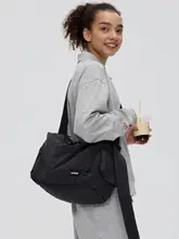 調節可能な軽量大容量ショルダーバッグ【クラウドデザイン・女性用】