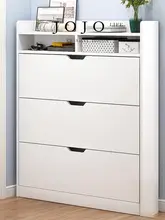 シューズキャビネット 超薄型 17cm 室内用 経済的 多層 シンプル