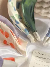 独自のデザインのタイダイヘアバンド【高級感・お出かけ・スタイリングに最適】