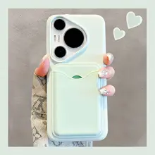 液体シリコンカードホルダー付きマグネット式スマホケース【全包・衝撃吸収・華為対応】
