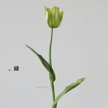 オシャレな造花 チューリップの大枝【インテリア装飾・写真撮影用・柔らかいデザイン】