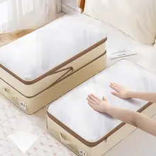 圧縮収納ボックス【羽毛服・衣類・布団用・大容量・整理整頓に最適】