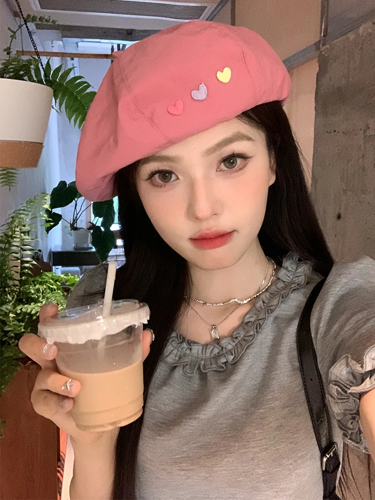 和菓子愛 ベレー 子供春夏：甜美风格的青少年日常穿搭推荐
