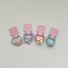 かわいい犬デザインの女の子用子供ヘアゴム【カートゥーン・髪飾り】